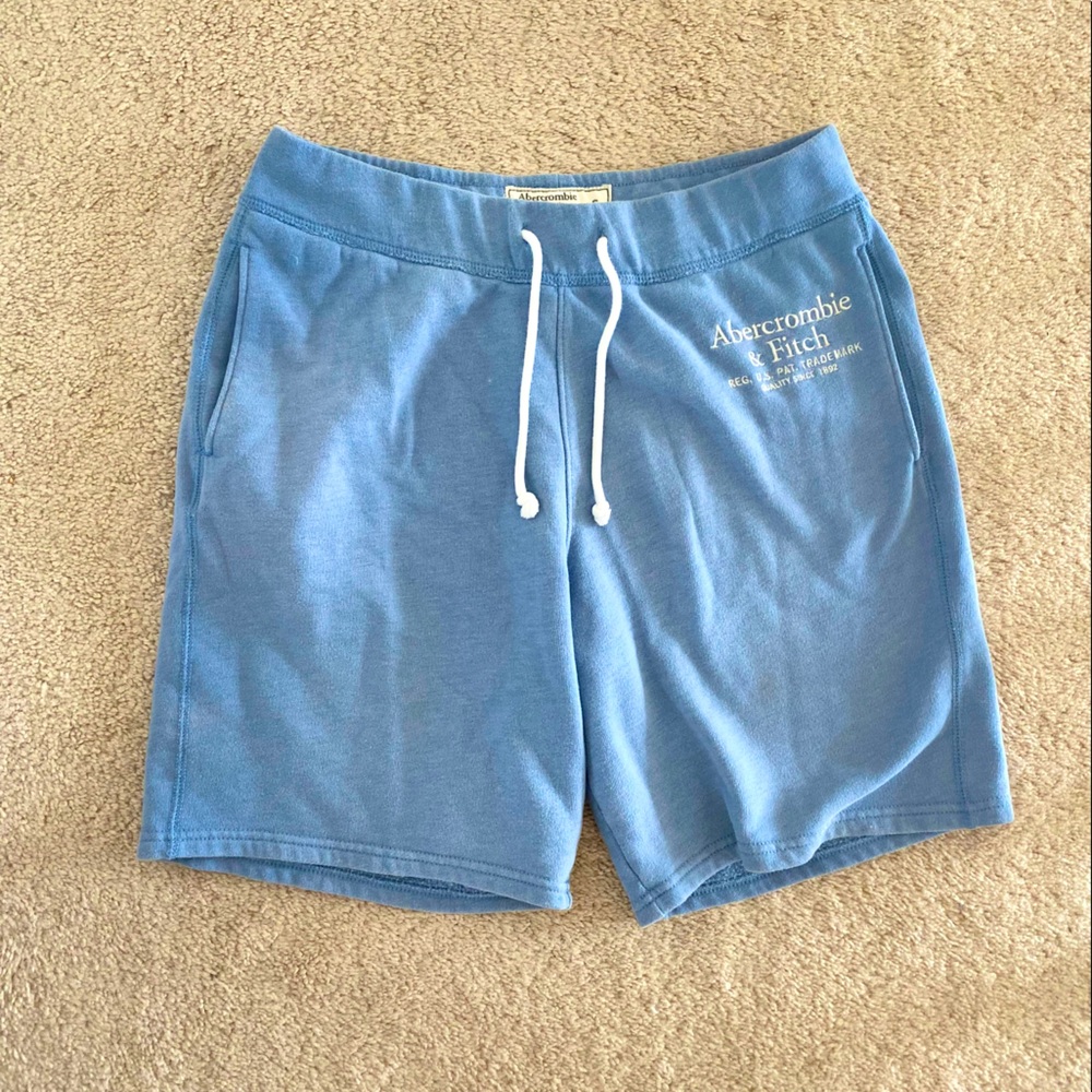 Abercrombie & Fitch, blue, small shorts!